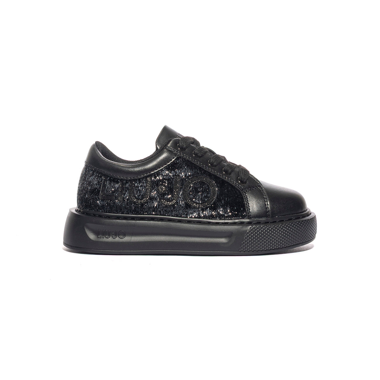LIUJO 4F4303TX06422222 SPREADING BLACK Sneakers Bambina 