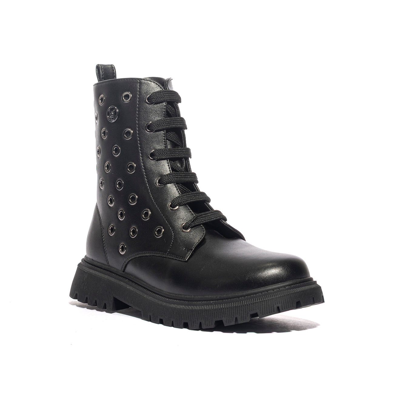 LIUJO 4F4327EX01422222 BLACK Anfibi Bambina 