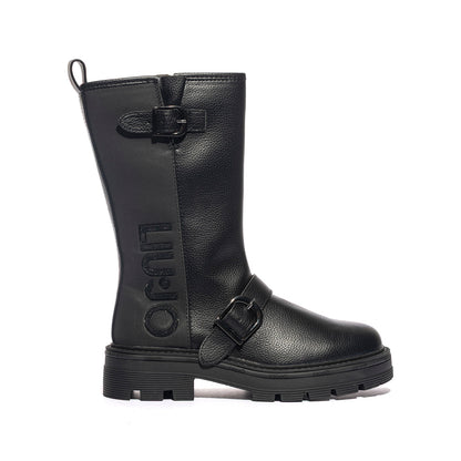LIUJO 4F4703EX26322222 SPREADING MI BLACK Stivaletti Donna 