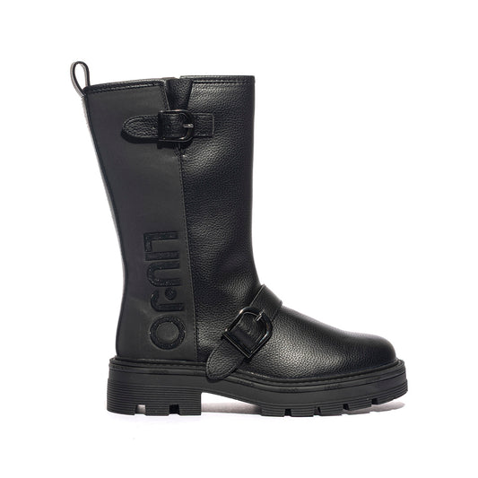 LIUJO 4F4703EX26322222 SPREADING MI BLACK Stivaletti Donna 