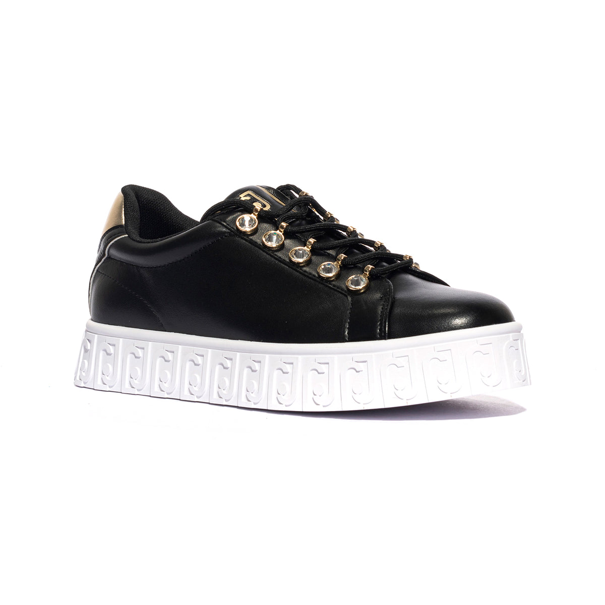 LIUJO BF4083PX02622222 METALLI BLACK Sneakers Donna 