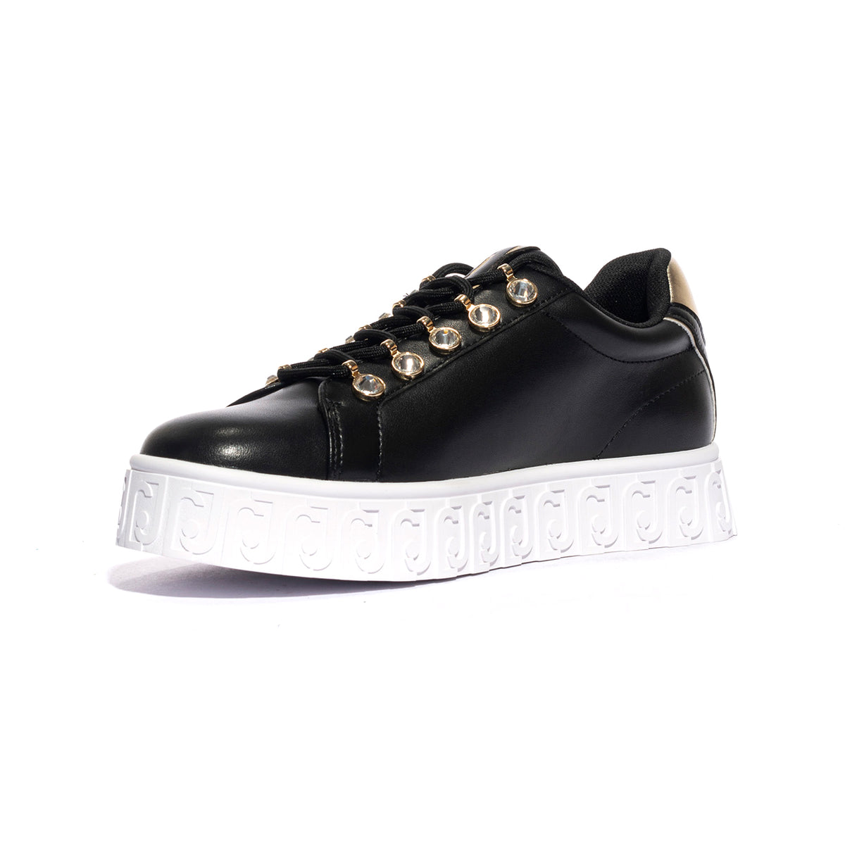 LIUJO BF4083PX02622222 METALLI BLACK Sneakers Donna 