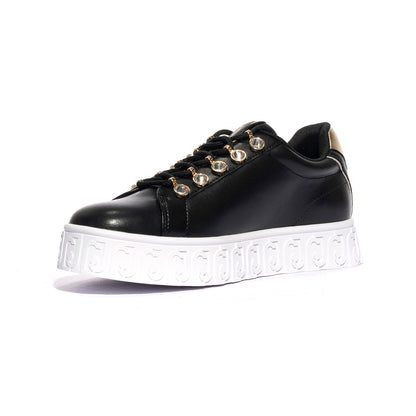 LIUJO BF4083PX02622222 METALLI BLACK Sneakers Donna 