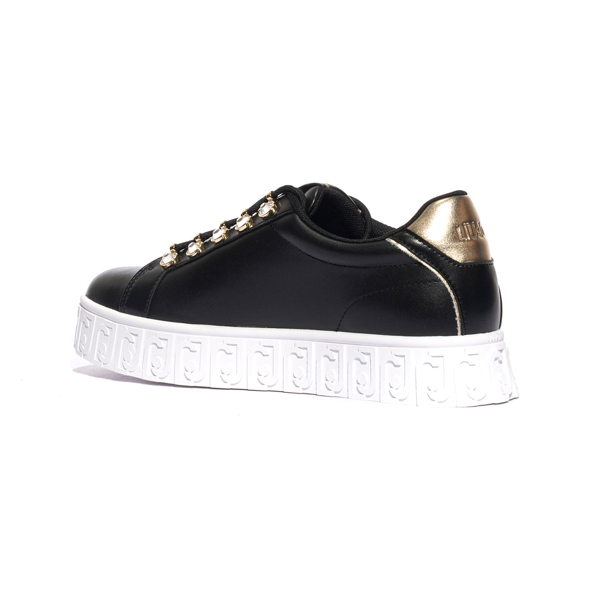 LIUJO BF4083PX02622222 METALLI BLACK Sneakers Donna 