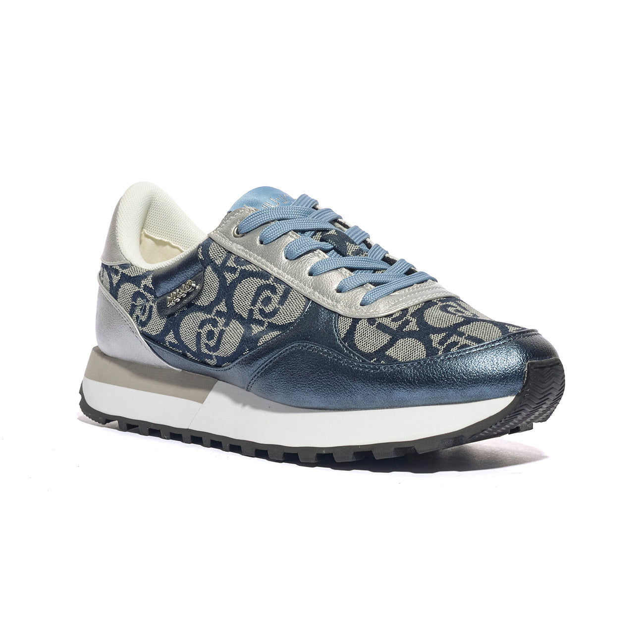 LIUJO BF5057EX321 DENIM SILVER Sneakers Donna 