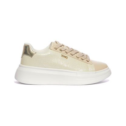 LIUJO BF5059EX300S1052 LIGHT GOLD Sneakers Donna 