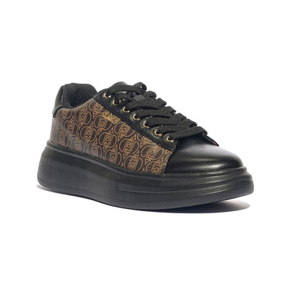 LIUJO BF5059EX323S1033 BLACK BROWN Sneakers Donna 