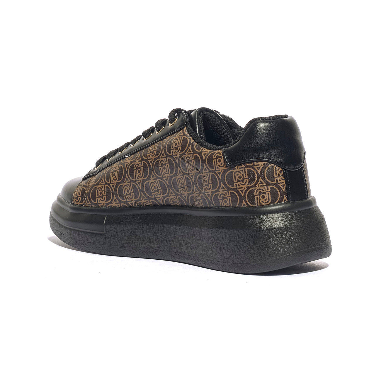 LIUJO BF5059EX323S1033 BLACK BROWN Sneakers Donna 