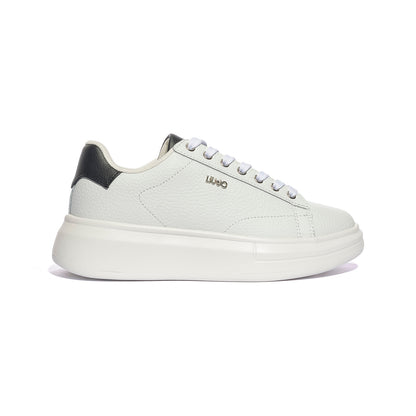 LIUJO BF5059PX748S1005 WHITE BLACK Sneakers Donna 