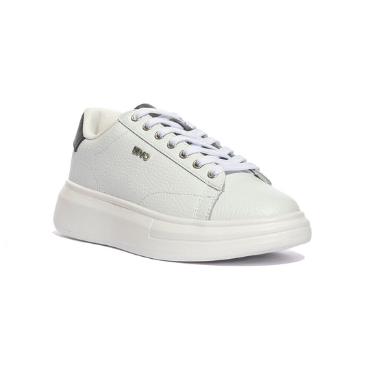 LIUJO BF5059PX748S1005 WHITE BLACK Sneakers Donna 
