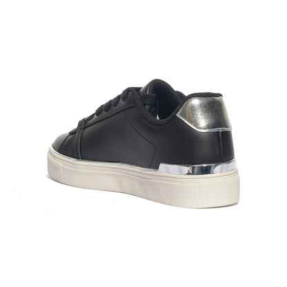 LIUJO BF5063PX02601039 BLACK SILVER Sneakers Donna 