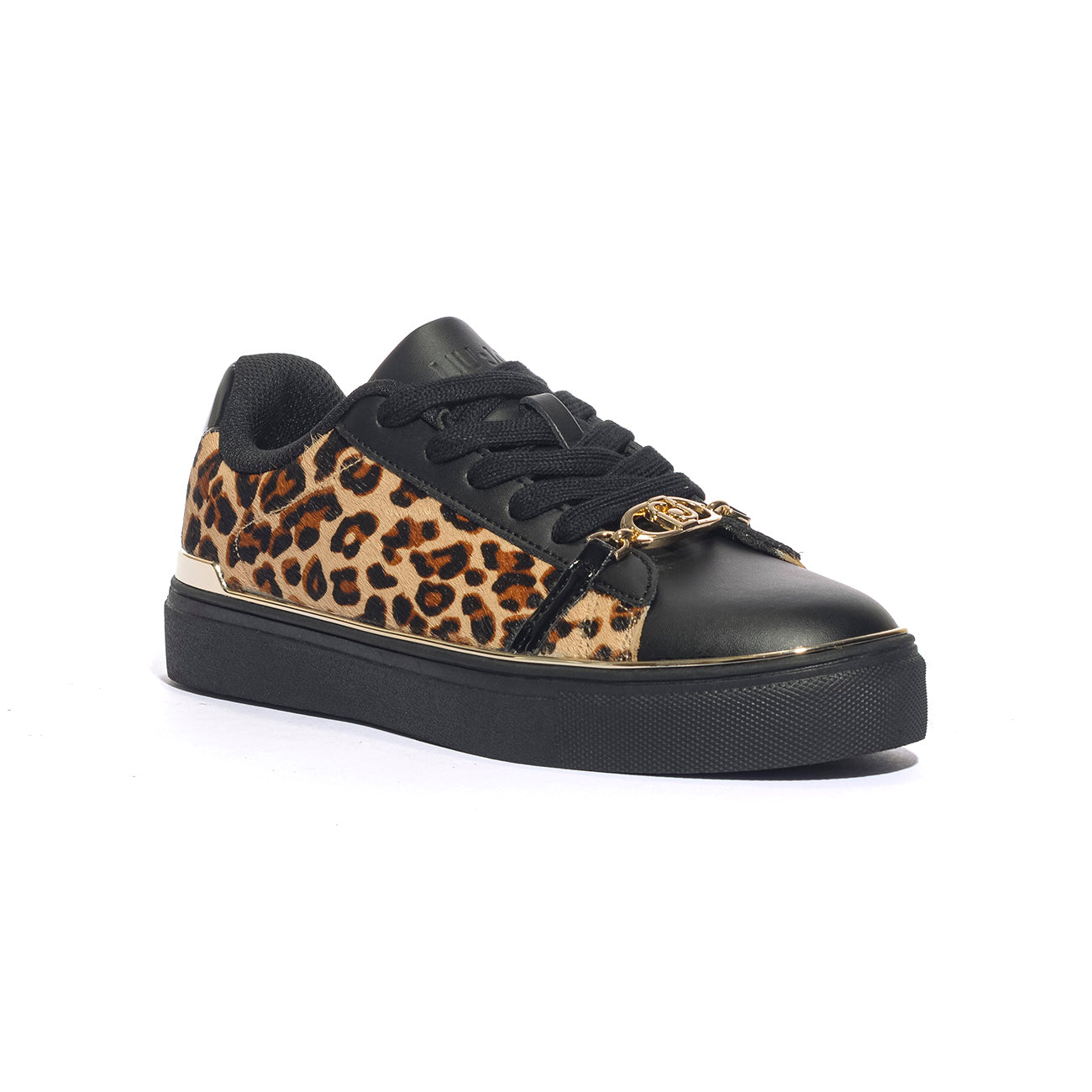 LIUJO BF5063PX163S1937 LEOPARD BLACK Sneakers Donna 