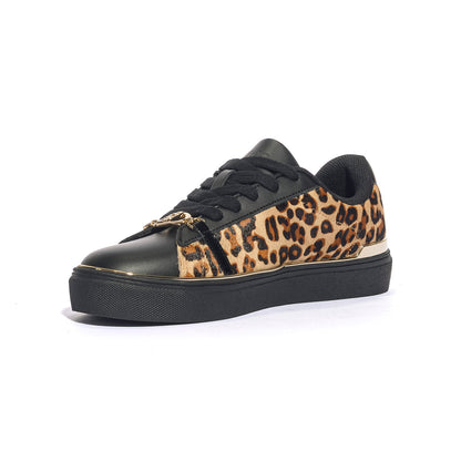 LIUJO BF5063PX163S1937 LEOPARD BLACK Sneakers Donna 