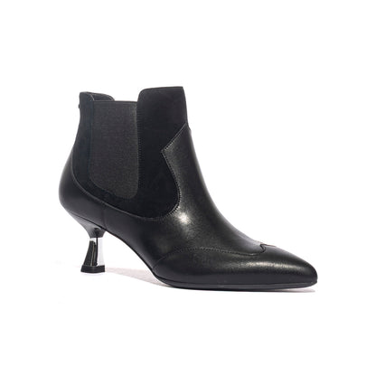 LIUJO SF4119PX54822222 SUED BLACK Stivaletti Donna 