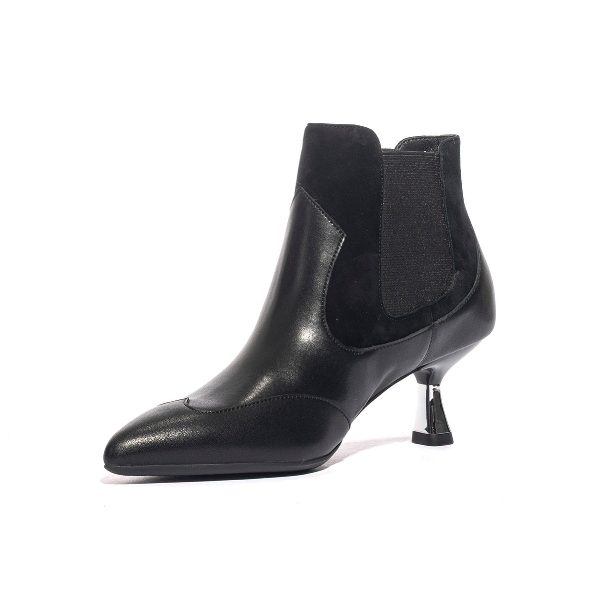 LIUJO SF4119PX54822222 SUED BLACK Stivaletti Donna 