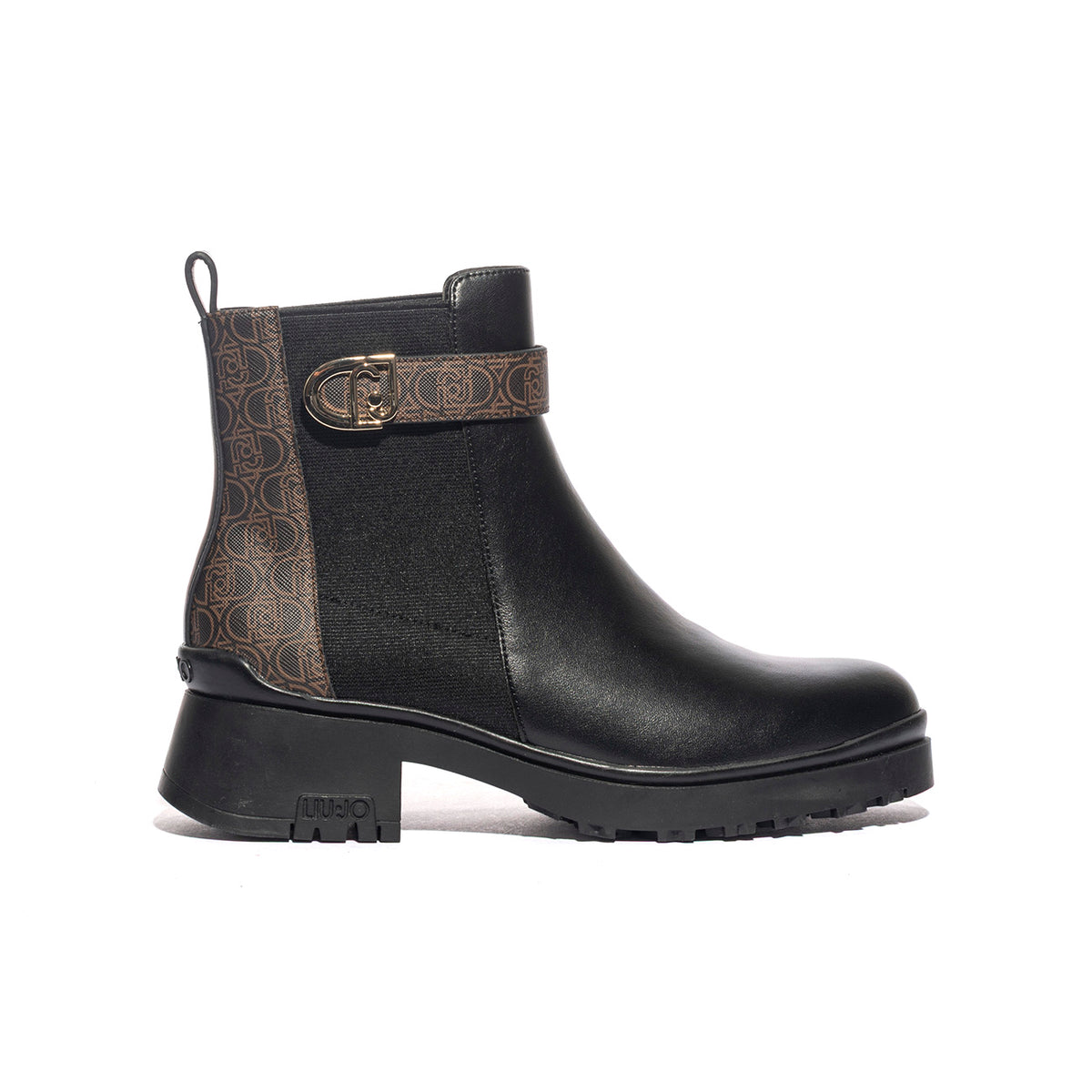 LIUJO SF4137EX270S1033 BLACK BROWN Stivaletti Donna 