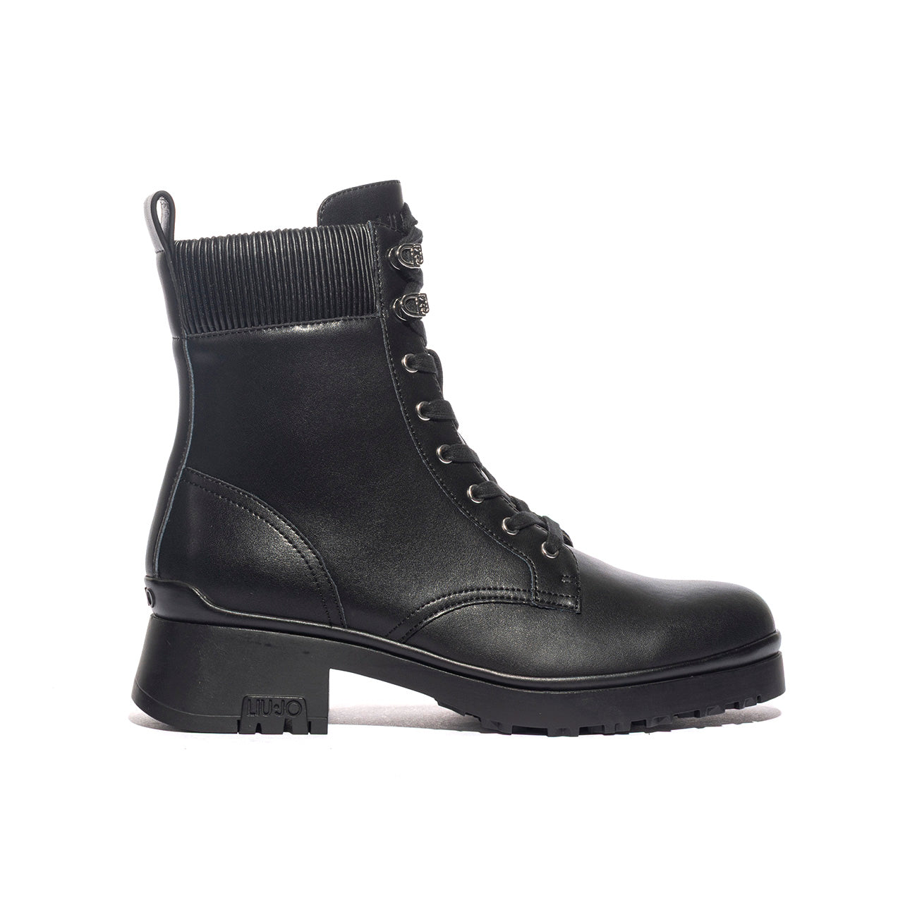 LIUJO SF4141P010222222 CALF BLACK Anfibi Donna 