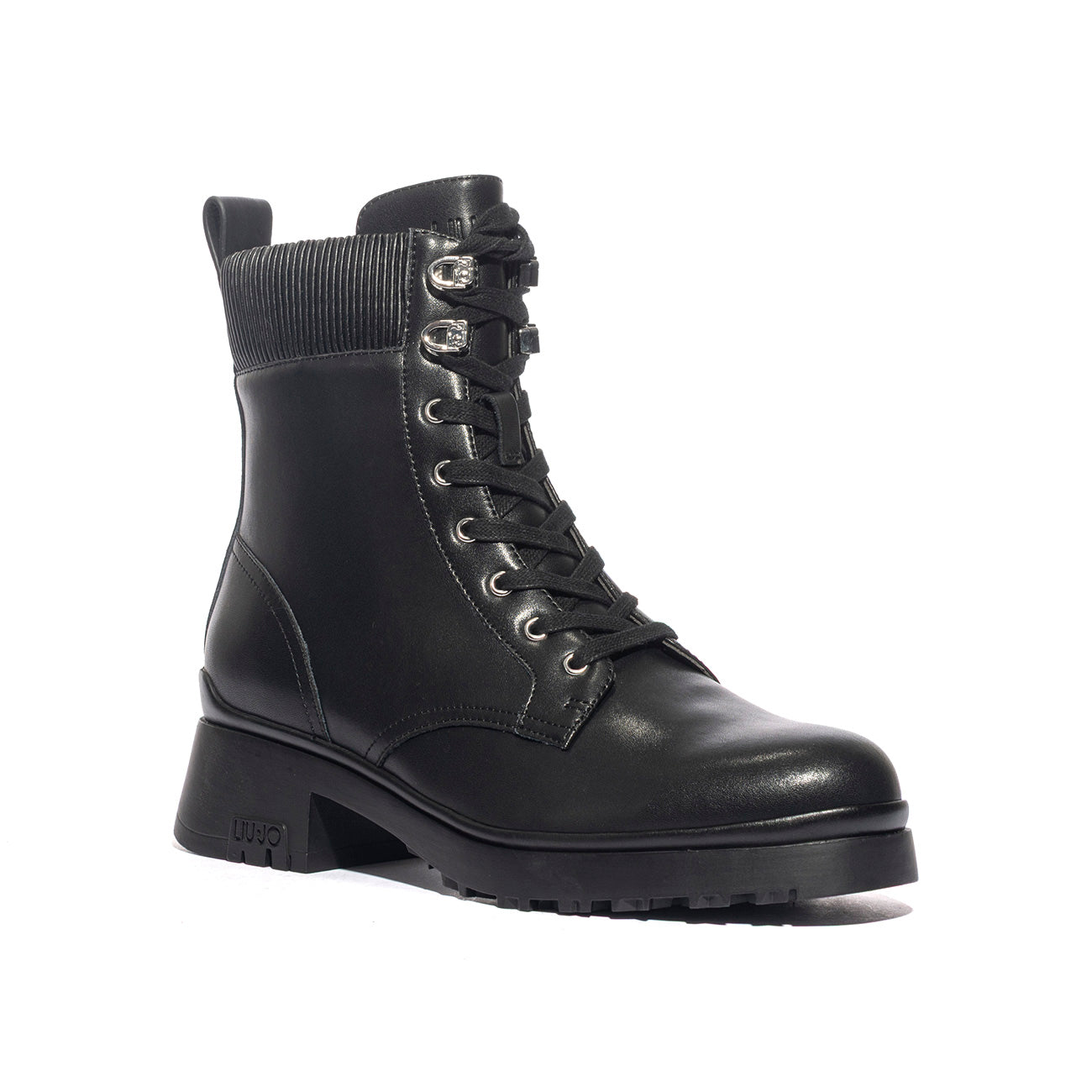 LIUJO SF4141P010222222 CALF BLACK Anfibi Donna 