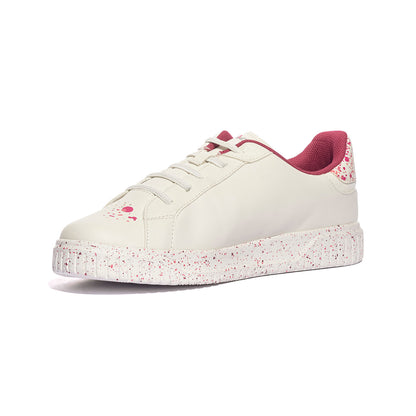 LOTTO 218193 WHITE PURPLE 228 TEA ROSE Sneakers Bambino 