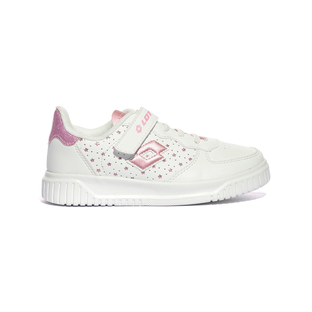 LOTTO 219415 WHITE CASHMERE ROS MT Sneakers Bambino 