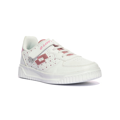 LOTTO 219415 WHITE CASHMERE ROS MT Sneakers Bambino 