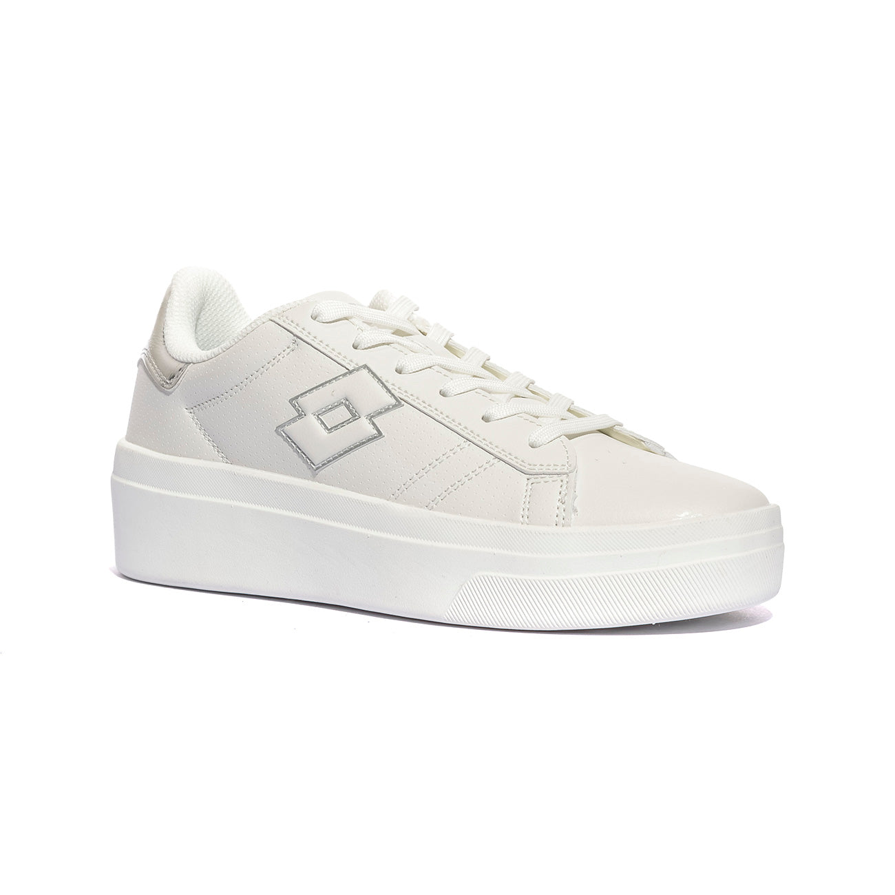 LOTTO 222225 WHITE SILVER Sneakers Calzature 