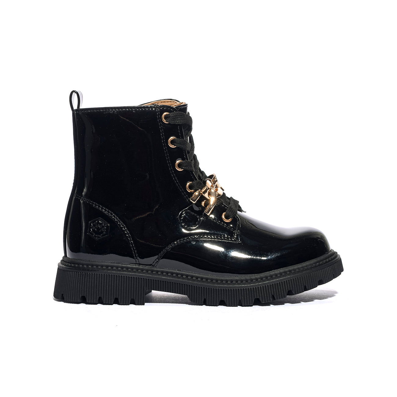 LUMBERJACK 102226547 BLACK Anfibi Bambina 