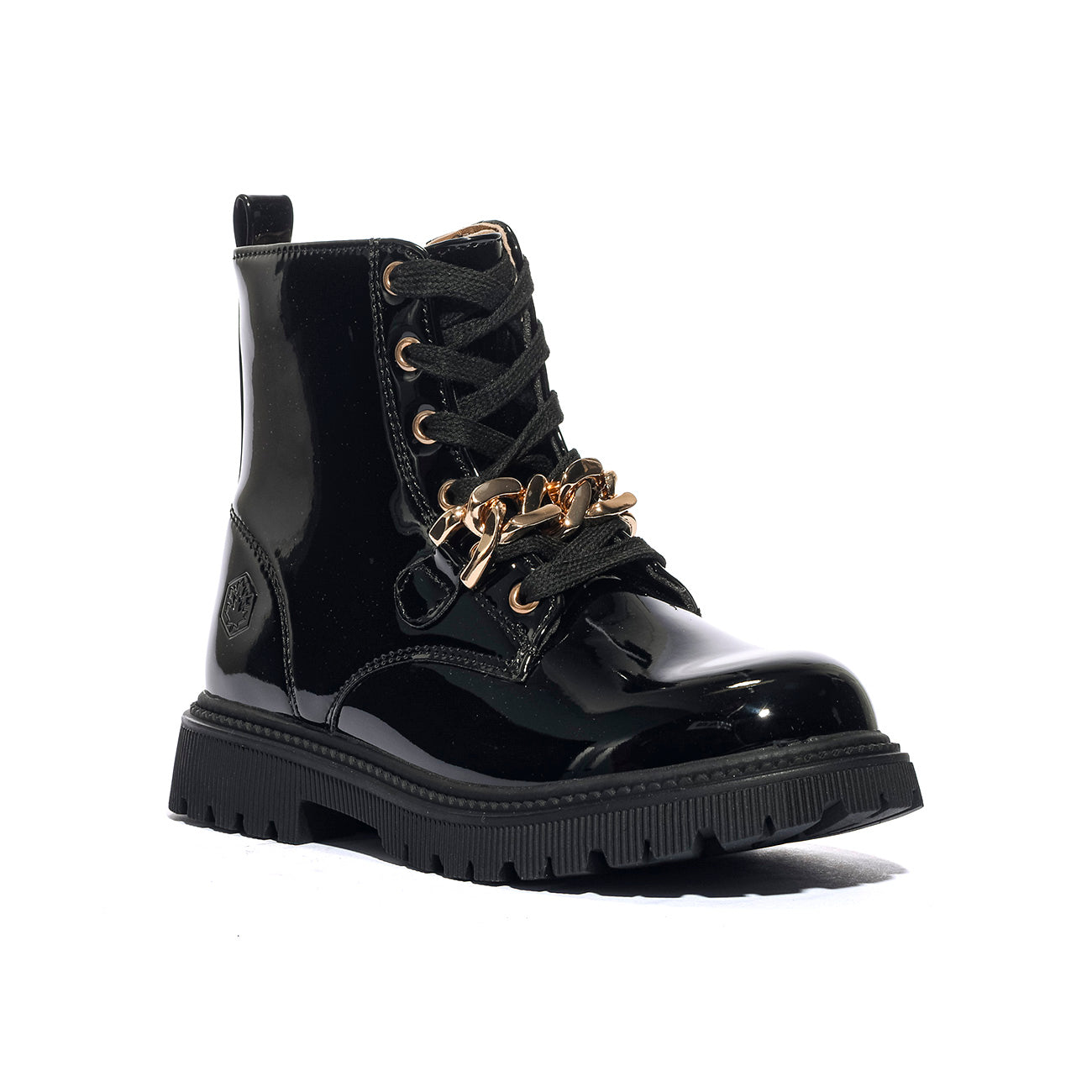 LUMBERJACK 102226547 BLACK Anfibi Bambina 