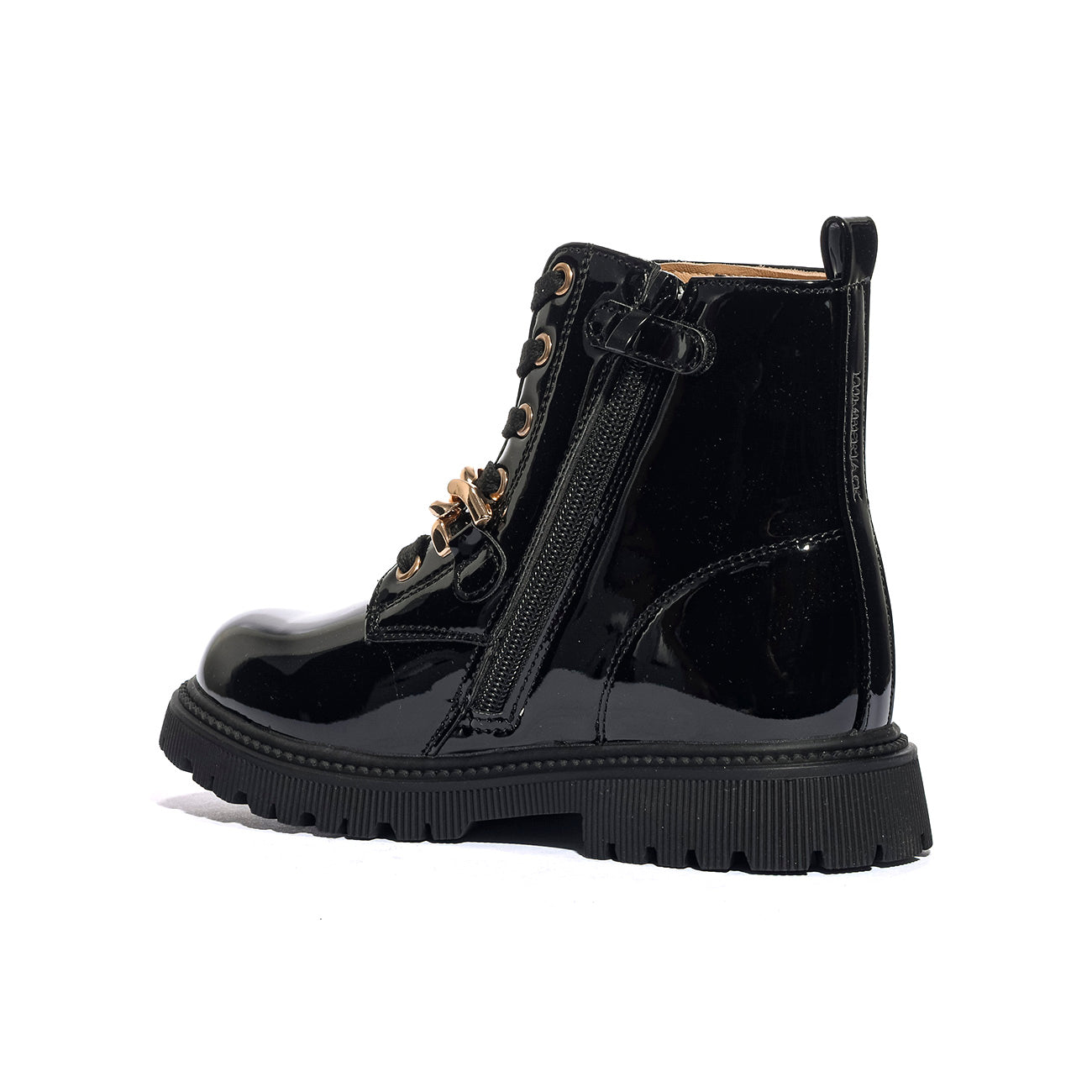 LUMBERJACK 102226547 BLACK Anfibi Bambina 