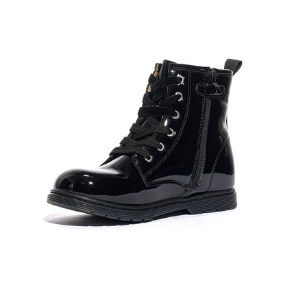 LUMBERJACK 102226552 BLACK Anfibi Bambina 