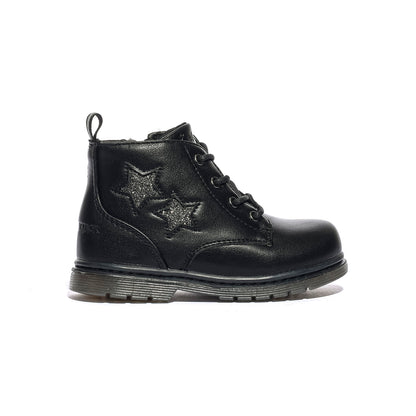 LUMBERJACK 102226583 BLACK Anfibi Bambina 