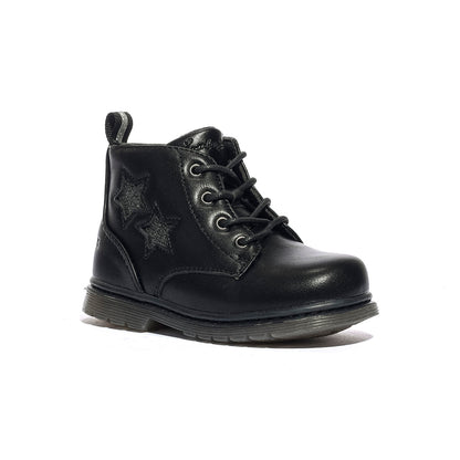 LUMBERJACK 102226583 BLACK Anfibi Bambina 