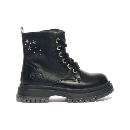 LUMBERJACK 102226597 BLACK Anfibi Bambina 