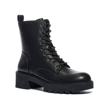 LUMBERJACK 102230240 BLACK Anfibi Donna 