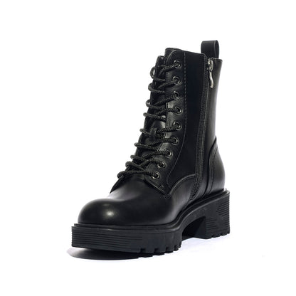 LUMBERJACK 102230240 BLACK Anfibi Donna 
