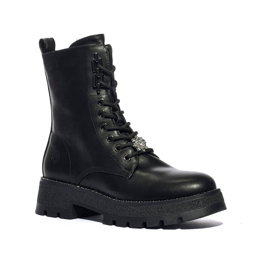 LUMBERJACK 102230334 BLACK Stivaletti Donna 