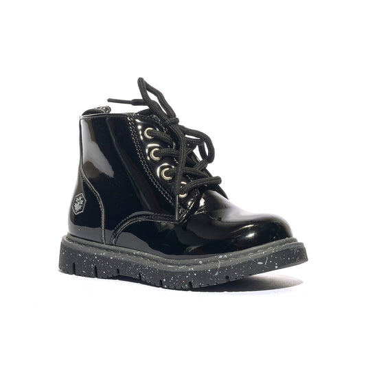 LUMBERJACK SGE6401-003 BLACK Anfibi Bambina 
