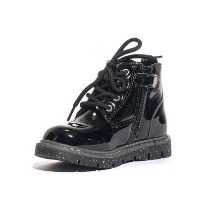 LUMBERJACK SGE6401-003 BLACK Anfibi Bambina 