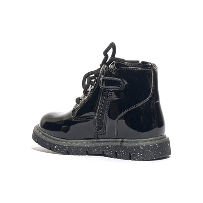 LUMBERJACK SGE6401-003 BLACK Anfibi Bambina 