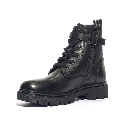 LUMBERJACK SGH1601-002-B01-CB001 BLACK Anfibi Bambina 