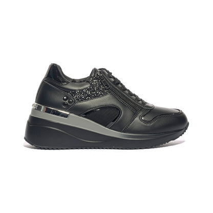LUMBERJACK SWE7612-002-S01-CB001 BLACK Sneakers Donna 