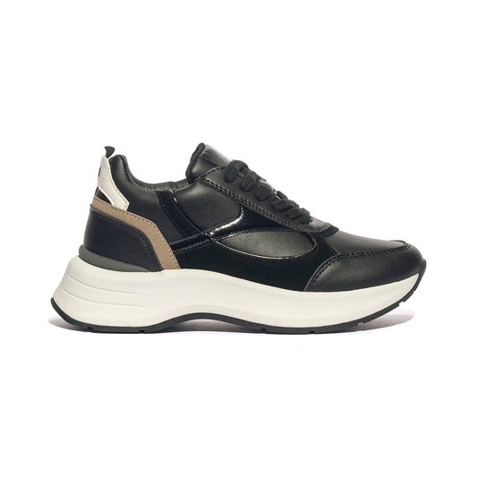 LUMBERJACK SWH0212-003-N11-CB001 BLACK Sneakers Donna 