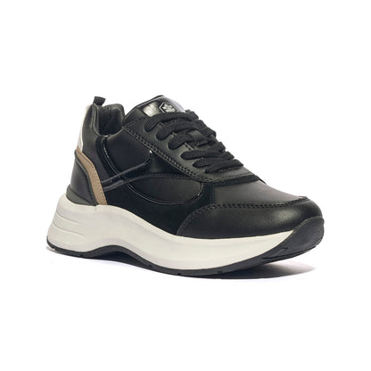 LUMBERJACK SWH0212-003-N11-CB001 BLACK Sneakers Donna 