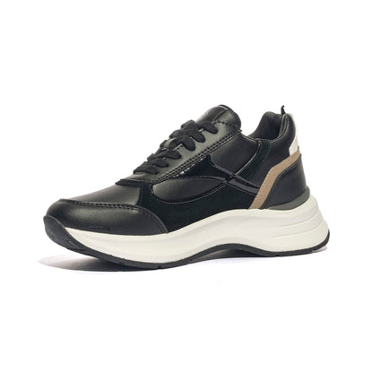 LUMBERJACK SWH0212-003-N11-CB001 BLACK Sneakers Donna 