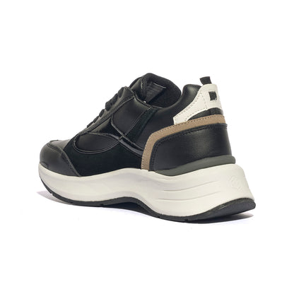 LUMBERJACK SWH0212-003-N11-CB001 BLACK Sneakers Donna 