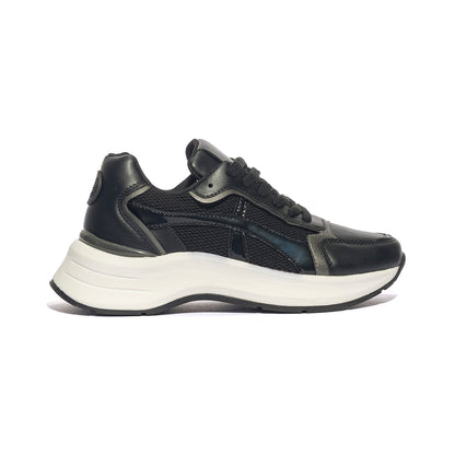 LUMBERJACK SWH8312-001-M66-CB001 BLACK Sneakers Donna 