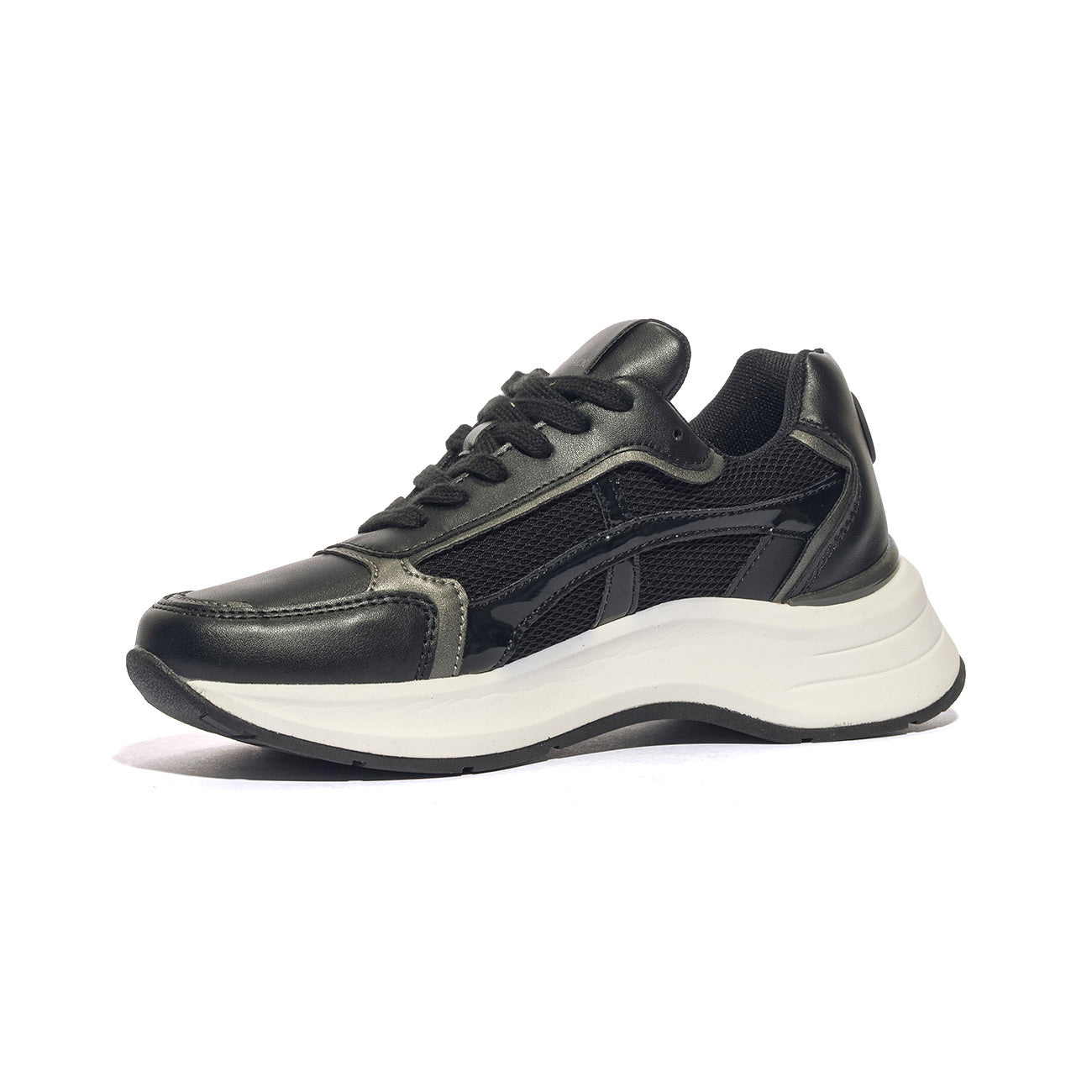 LUMBERJACK SWH8312-001-M66-CB001 BLACK Sneakers Donna 