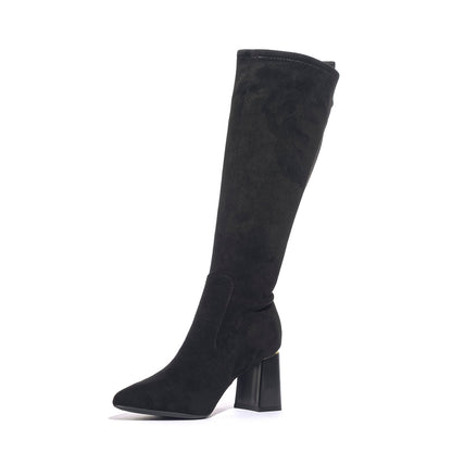 MARIELLA BURANI 51693 SUEDE BLACK Stivali Donna 