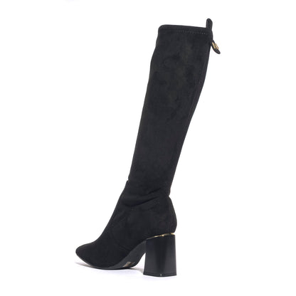 MARIELLA BURANI 51693 SUEDE BLACK Stivali Donna 