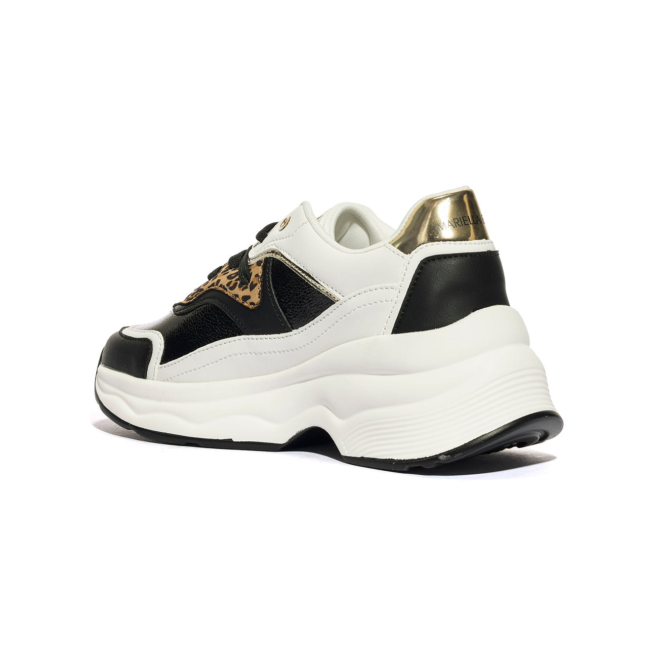MARIELLA BURANI 51791 BLACK WHITE Sneakers Donna 